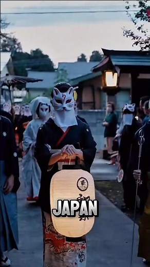 Why People Wear Fox Masks in Japan 🇯🇵 #shorts Kitsune Mask