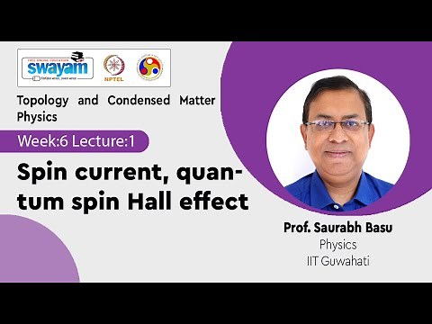 Lec 20: Spin current, quantum spin Hall effect