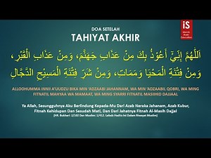Doa Setelah Tahiyat Akhir