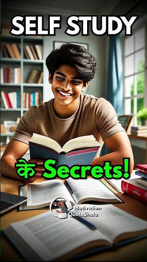 3 Powerful Rules for Self Study 🔥 Self Study Motivation #studytips #studymotivation