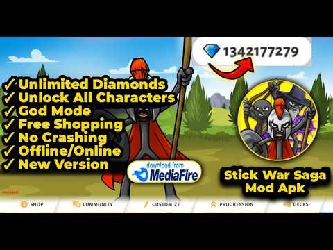 STICK WAR SAGA MOD APK – Unlimited Money & Unlocked Features (Latest Version).