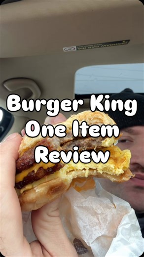 Lovie’s (Food Truck/Catering) on Instagram: "(Not Food Truck Related) - Burger King One Item Review… Double Sausage Croissanwich ‼️ - https://linktr.ee/loviesfoodtruck"