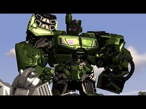 Brawl Vs Jazz and his Autobot Drones Transformers Fight Scene Animation SFM