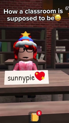 ￼Regular class vs my class🫣 #school #roblox