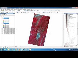 Band Composite, Mosaicking and Extraction of AOI from Satellite Imagery using ArcGIS 10.2.