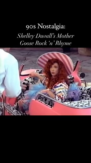 Shelley Duvall Archive on Instagram: "Unlocking your childhood memories with the trailer from Mother Goose Rock ‘n’ Rhyme, which aired on the Disney Channel in 1990 and had quite the star-studded cast 🌈🌟🪿📖 Executive producer: Shelley Duvall 👑 #shelleyduvall #mothergoose #1990s #nostalgia #patriciafield #disney #disneychannel #tvshow #90smovies #1990 #90skid #throwback #groovy #90saesthetic #feverdream #ilovethe90s #retro #vintage #actress #littlerichard #cyndilauper"