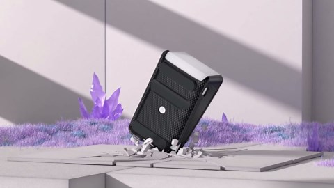 2PC Square Terminal Screen Protector and Protective Case【Model:Square Terminal】,Tempered Glass [Scratch-Resistant] [Touch Sensitive] [Easy Install] 9H Hardness Screen Protector for Square Terminal