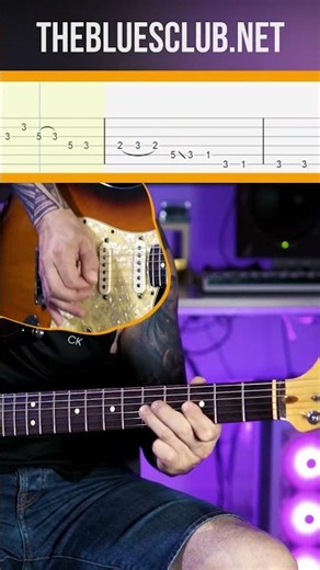 These FUNKY BLUES licks in G are FUN! #shorts