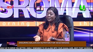 1.8K views · 63 reactions | Benefits and disadvantages of vegetarianism - Maame Kessewaa Addo #UTVGhana | UTV Ghana | Facebook