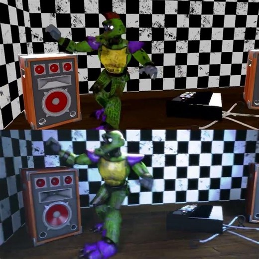 Monty fights Toy Freddy & Toy Bonnie BTS (FNAF Fight Animation)