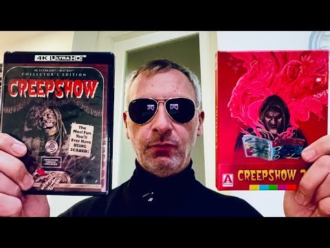 Creepshow1 e 2 in 4k cult horror anni 80 