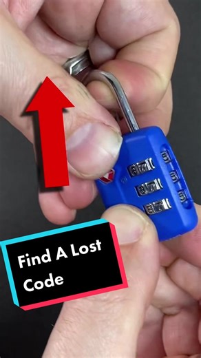 Find a Lost TSA Padlock Code! #asmr #hack #hacker #escape #security #prep #tactical #lockpicking #science #howto #military #secret