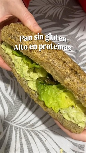 PAN SIN GLUTEN, ALTO EN PROTEÍNAS. DOS INGREDIENTES