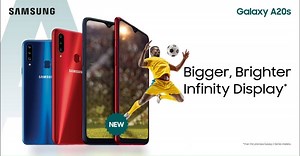 33 reactions · 10 comments | See more in stunning colours on a bigger, brighter edge-to-edge Infinity-U Display. You will never want to put the  Galaxy A20s down. https://www.samsung.com/africa_en/smartphones/galaxy-a20s-a207/SM-A207FZBAXFE/ | Samsung | Facebook