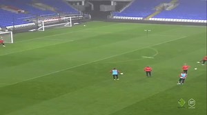 We tried to clock the speed of this ball… but first we had to catch it. Not as easy as it looked! 🏃‍♂️💨⚽️ 🖌️Telestration with Tactic_EN by Pedro Mendonça | Pedro Mendonça