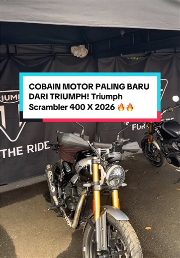 Triumph Scrambler 400X 2026: First Impressions Review