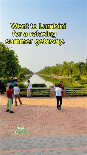 Went to Lumbini # Nepal summer