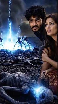 रात में आसमान से गिरा उल्का पिंड और मिला जिंदा एलियन | #alienmystery #alienstory #shortfilm #alien