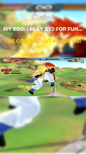 it should be illegal | DBZ BUDOKAI TENKAICHI 3 #memes #dbzbt3gameplay #bt3 #shorts