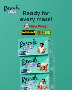 26K views · 22 reactions | Rascals Nappy Pants are engineered with 6 Core Innovations for a high-performing pant that’s designed for active little ones and perfect for potty training. Award-winning nappy pants available at New World, PAK'nSAVE and Four Square from only $19.19  Make change-time easier!  | Rascals | Facebook