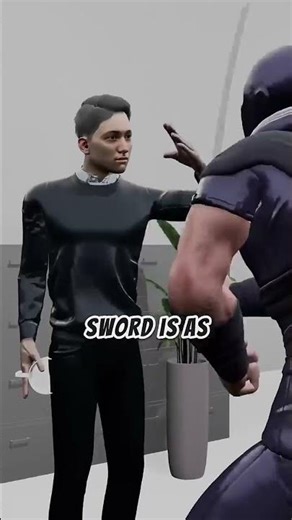 Could you block a sword with your hand?