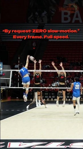 Full-Speed Version of the Viral Ball State vs BYU Men's Volleyball Rally 🏐🔥