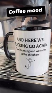 14K views · 92 reactions | Same sh#t different day .. the only coffee mug ☕️ you need! | The Inappropriate Gift Co | Facebook