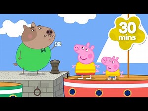 Peppa Sets SAIL 🌊 Peppa Finds a SECRET Island 🚤 Peppa Pig Full Episodes | 2 Hours of Kids Cartoons - Videos For Kids