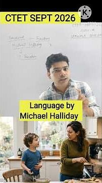 Language Theory by Michael Halliday | CTET 2026 | CDP | Functions of Language Explained #ctet2026