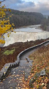 228K views · 15K reactions | River Rage: Tour de Force along the Genesee River at Letchworth State Park in Castile, NY this morning after 1-2” of rain over the last two days here. If the temp had been below freezing, the snowstorm would have been magnificent here! | John Kucko Digital | Facebook