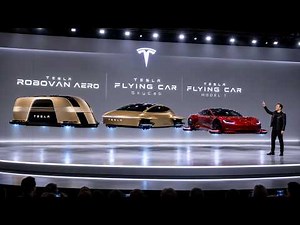 Tesla's First Line of Flying Electric Cars Shocked the Industry