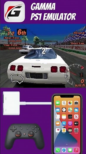 Playstation emulator for iphone and ipad. Gamma emulator #issproevolution #ps1 #psx #ios
