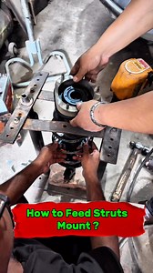 How to Feed Struts Mount by Special Tools? #struts #strutsmount #shockabsorber #diytools #rxmechanic #fypシ゚ | Rx Mechanic