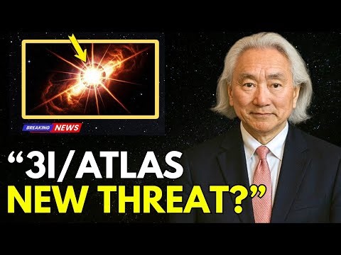A Strange Dark Object Appears in the Space Between Earth and 3I/ATLAS | Michio Kaku.