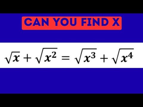 Learn equation problem |Nice square root test