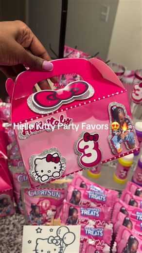 Hello Kitty-Themed Birthday Celebration Setup