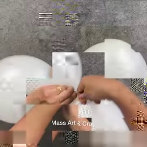 Very Easy Method Of Balloon Arch that any one can do at home | Balloon Arch Making | MASS Art and Craft