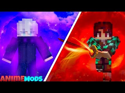 I Tried the BEST Anime Mods in Minecraft!!|| HINDI