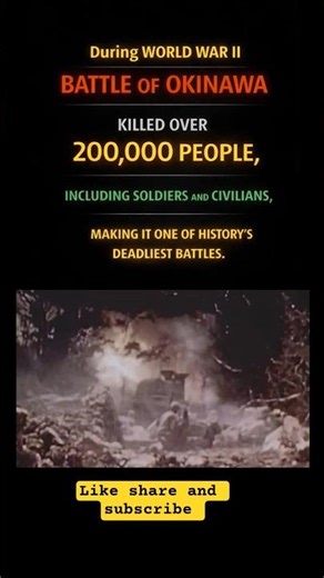 Battle of Okinawa #ww2 #history