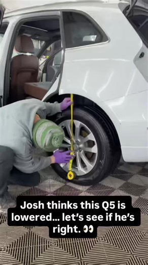Is This Q5 Really Lowered? Measuring it with Charley