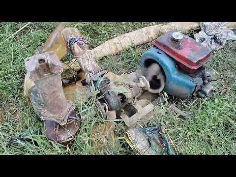 China small diesel engine. water pump machine starting