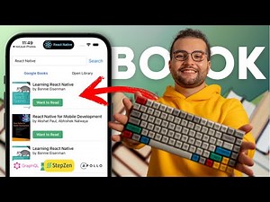 🔴 Build a GoodReads Clone in React Native (tutorial for beginners)