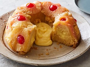 Boozy Piña Colada Bundt Cake