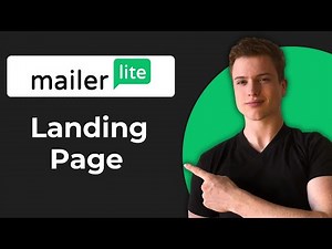 How To Create A Landing Page In Mailerlite (Full Guide)
