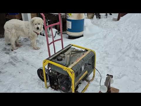 Auction WACKER NEUSON GP3800 GAS GENERATOR (Will It Run/Wotk)