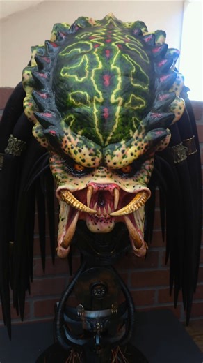 BORG PREDATOR MASK DISPLAY