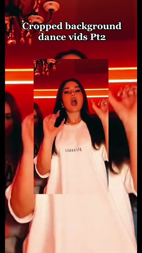 Cropped Dance Background Videos: Girl Dancing Crop