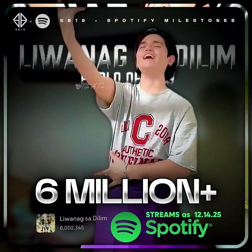 SB19 PABLO: Isigaw Mo… LIWANAG SA DILIM, #6MillionStreams Na! 🤩👑