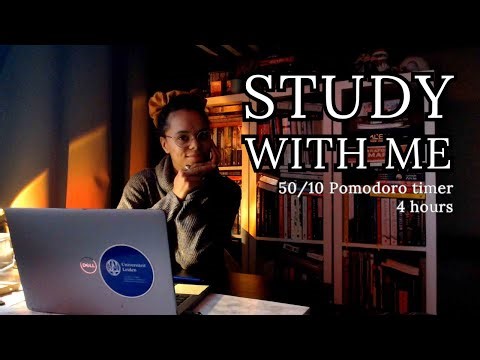 LIVE | Study With Me 📖 50/10 Pomodoro Sessions ⌛ [4 hours]