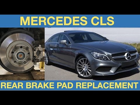 Mercedes CLS Rear Brake Pad Replacement
